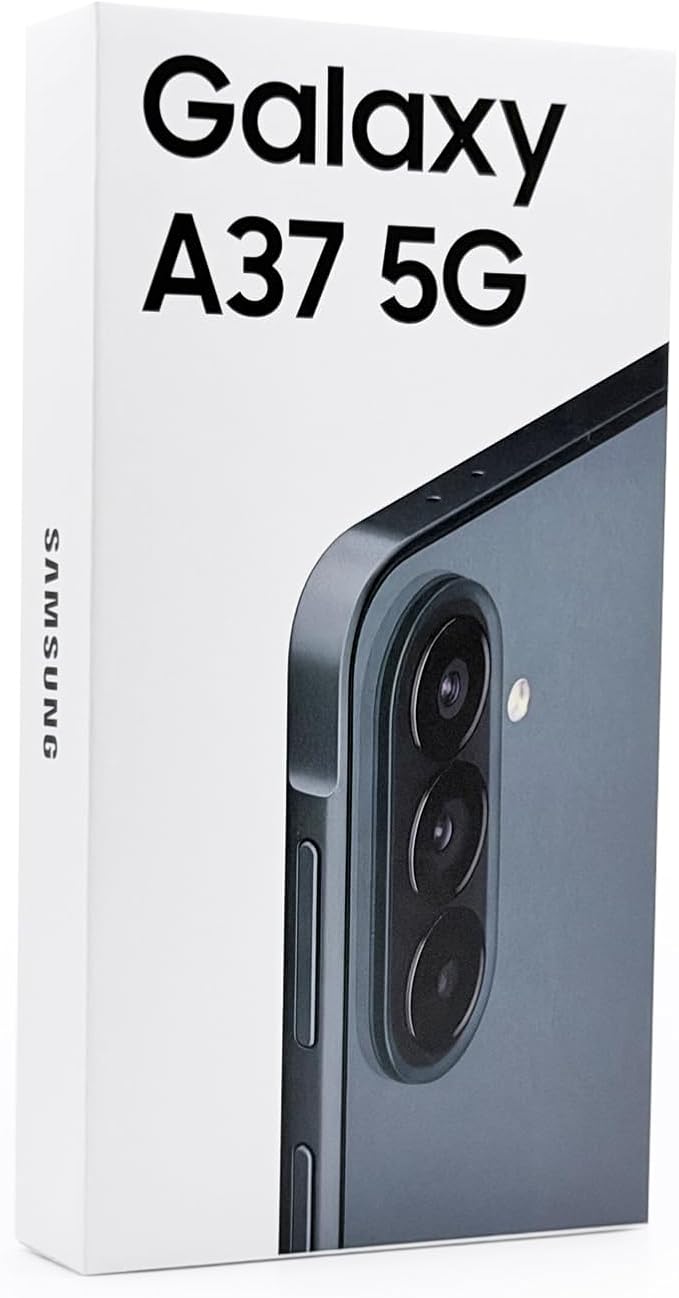 Samsung Galaxy A37 5G Ai (US & Global) (Not for Xfinity) (128GB + 6GB) Version Latina NFC Unlocked SM-A376B/DS 6.7" 120Hz 50MP Triple (Awesome Greygreen SM-A376BDGJGTO)