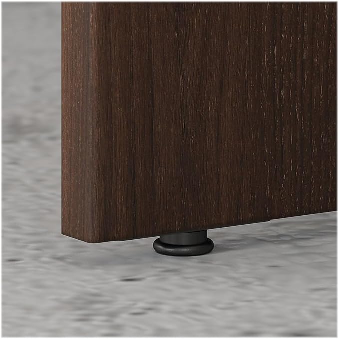 Bush Business Furniture Studio C Office Desk, Computer Table for Home or Professional Workspace, 72W x 30D, Black Walnut