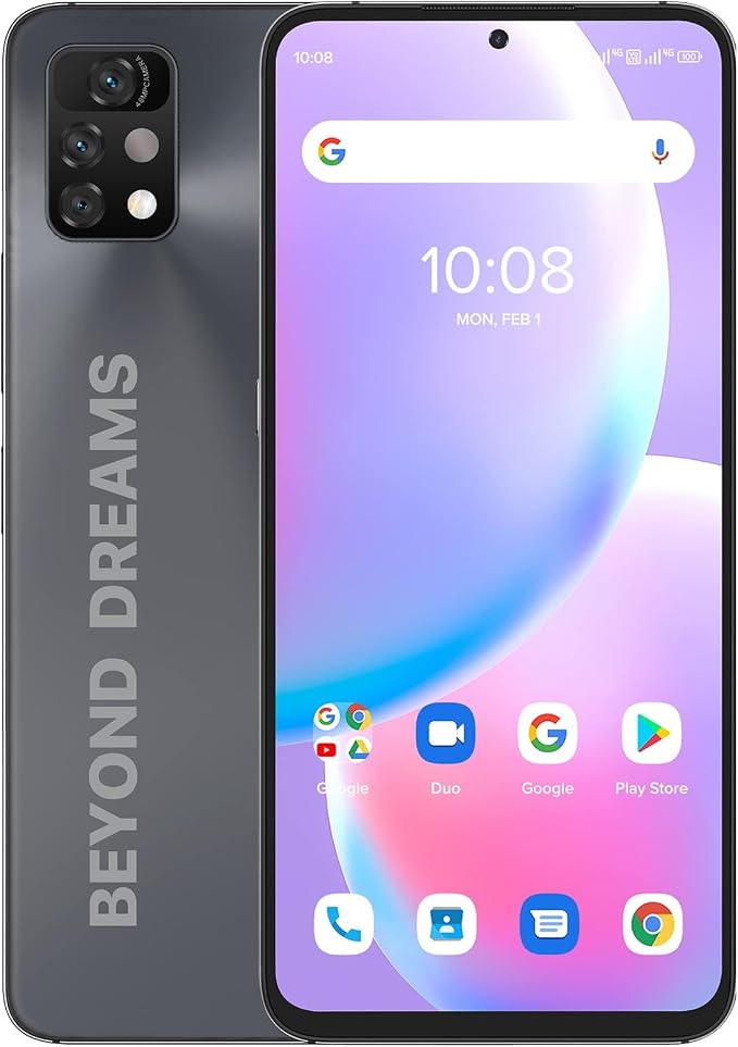 UMIDIGI A11 Pro Max Unlocked Cell Phone, Helio G80, 4GB+128GB Expandable 256GB, 6.8 Inch FHD Touch Screen, 5150mAh Battery Android Phone, 48MP+16MP, Dual SIM 4G Volte, Al Face Unlock