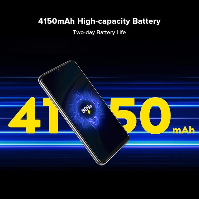 UMIDIGI A9 Pro Unlocked Cell Phones(4+64GB) 6.3" FHD+ Full Screen, 4150mAh High Capacity Battery Smartphone with AI Matrix Quad Camera, Dual SIM Phone