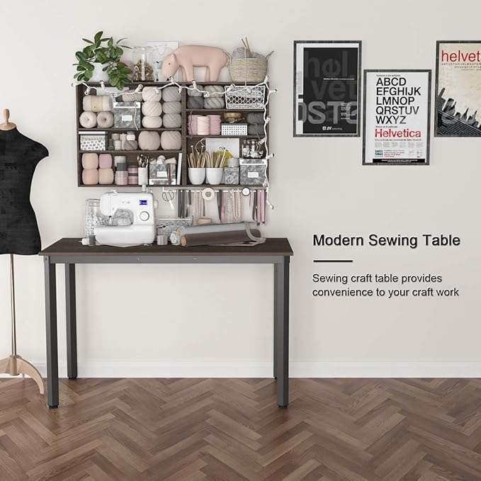 Weehom Computer Desk Home Office Writing Desk Study Laptop/Dining Table