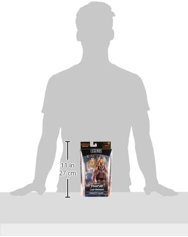 Marvel Legends Series Thor: Love and Thunder Mighty Thor Action Figure 6-inch Collectible Toy, 4 Accessories, 1 Build-A-Figure Part