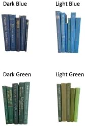 Colored Real Decorative Book Set - Decor Books for Book Shelf Decor, Home Decor for Shelves & Bookcases - Perfect for Book Decor, Decorative Books for Home Decor, & Books for Decor (Black)