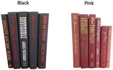 Colored Real Decorative Book Set - Decor Books for Book Shelf Decor, Home Decor for Shelves & Bookcases - Perfect for Book Decor, Decorative Books for Home Decor, & Books for Decor (Dark Green)