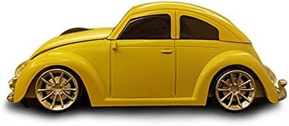 Wireless Mouse, TDRTECH Cool Sports Car Shaped Mouse 2.4GHz Optical Gaming Mouse for Computer PC Notebook Laptop - Yellow