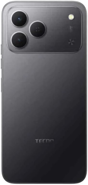 Tecno Spark 50 Ai 4G LTE (256GB + 4GB) (Compatible with Tmobile Mint Tello Boost Mobile and Worldwide) Dual SIM 6.78" 120Hz 50MP Camera (Ink Black)
