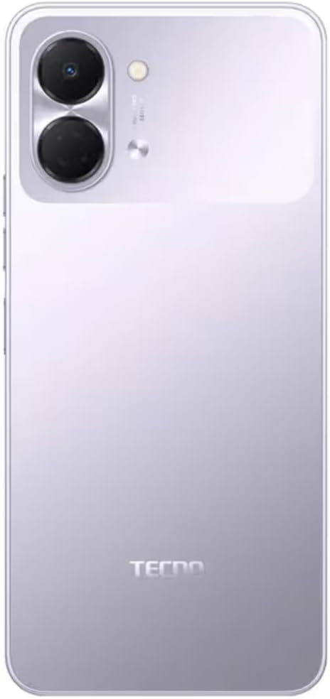 Tecno Spark 3 GO Ai 4G LTE (128GB + 4GB) (Compatible with Tmobile Mint Tello Boost Mobile and Worldwide) Dual SIM 6.74" 13MP Camera Model KN3 (Aurora Purple)