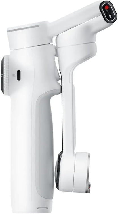 Insta360 Flow 2 Pro 3-Axis AI-Powered Smartphone Gimbal Stabilizer Tracker Bundle, Summit White