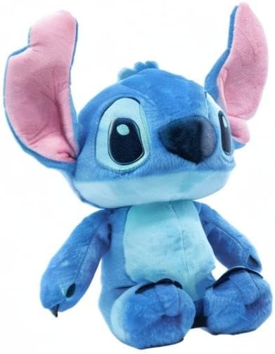 Disney Baby Lilo & Stitch Soft Huggable Stuffed Animal Cute Plush Toy for Toddler Boys and Girls, Gift for Kids, Blue Stitch 15 Inches