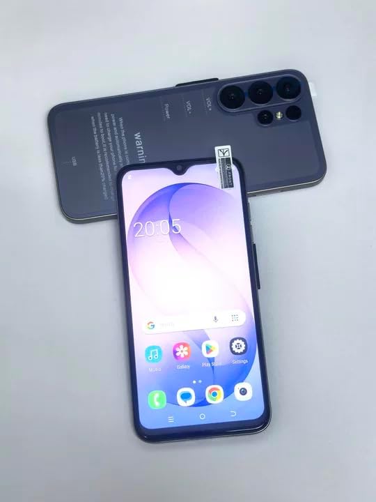 Unlock Phone, 4G Network Android Phone, 6.3-inch Screen, 2GB RAM+16GB ROM/TF 128GB, Dual SIM Cards, Dual Cameras, Suitable for Novice Users (deep Purple)