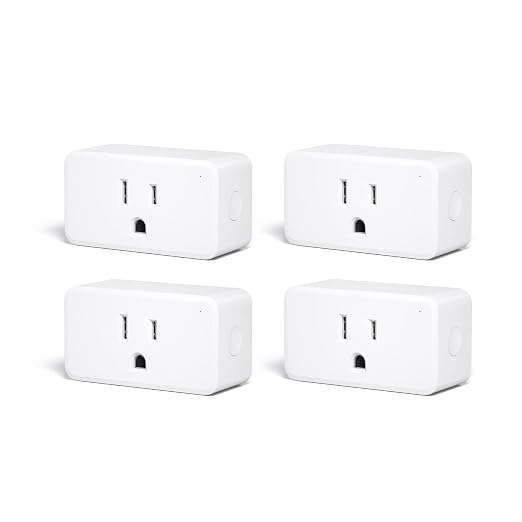 THIRDREALITY ZigBee Smart Plug 4 Pack with Real-time Energy Monitoring,15A Outlet, Zigbee Repeater,ETL Certified,ZigBee Hub Required,Work with Home Assistant,Compatible Echo Devices and SmartThings