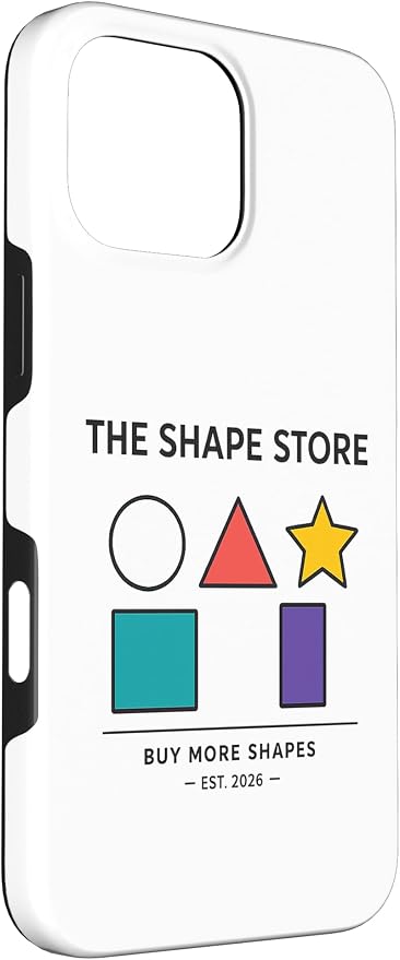 The Shape Store Funny Viral Meme from 2026 AI Humor Case for iPhone 16 Pro Max
