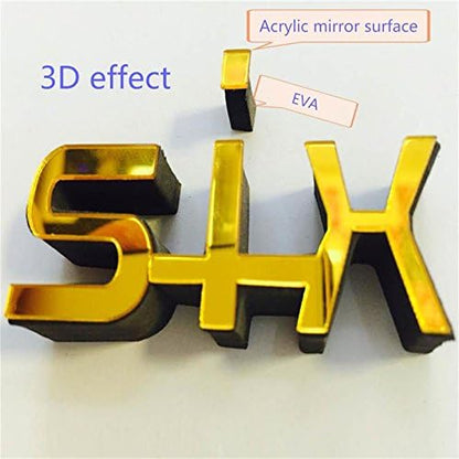 FASHION in THE CITY Large Frameless 3D DIY Mirror Surface Wall Clocks Modern Design for Living Room Bedroom Home Office Kids Room Hotel Coffee Hall Bar Wall Decoration