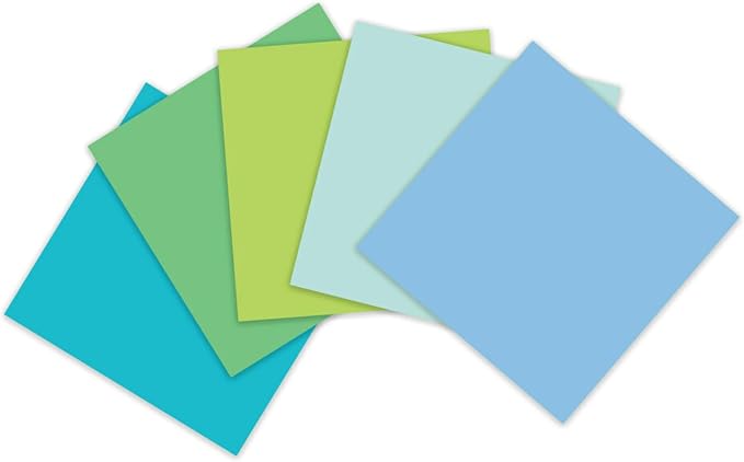 Post-it 100% Recycled Super Sticky Notes, 3 x 3 in, Pastels, 12 Pads | School Supplies and Office Products, 2X the Sticking Power
