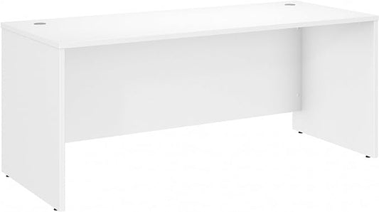 Bush Business Furniture Studio C 72W x 30D Office Desk in White
