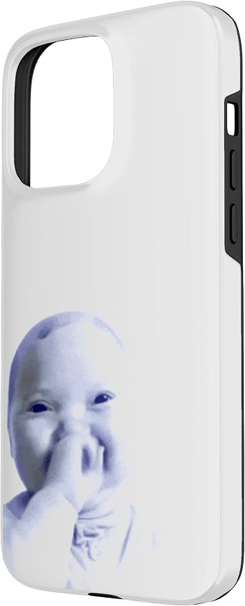 AI Baby Holding Laugh Meme Case for iPhone 15 Pro Max