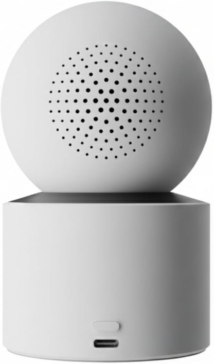 XIAOMI Smart Camera C302, 2K/3MP Indoor Security Camera, Physical Lens Shield, AI Human/Pet/Baby Cry Detection, 360° View, Full-Color Night Vision, Wi-Fi 6, Works w/Alexa & Google Assistant, 1pack