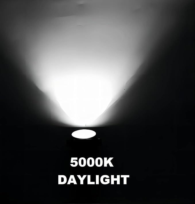 5W Spot Lights Outdoor 5000K Daylight White Flag Pole Light 12V~24V AC/DC LED Landscape Spotlights, Waterproof Low Voltage Landscape Lighting for Yar (2)
