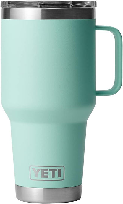 YETI Rambler 30 oz Travel Mug, Stainless Steel, Vacuum Insulated with Stronghold Lid