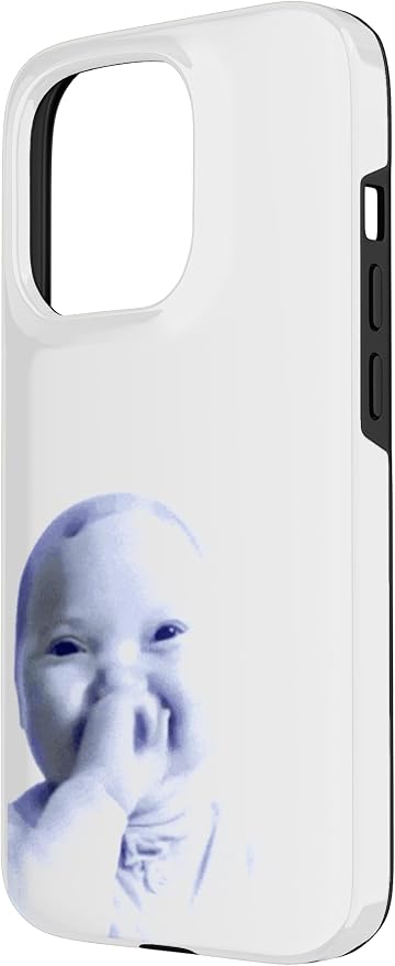 AI Baby Holding Laugh Meme Case for iPhone 15 Pro