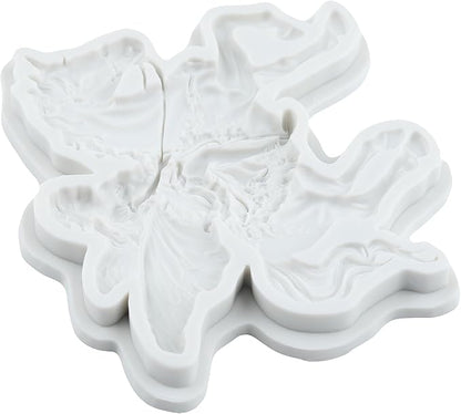 Flower Fairy Riding a Horse Polymer Clay Mold Flower Fairy Horse Silicone Molds for DIY Craft Epoxy Resin Casting Polymer Clay Tools Crafts Air Dry Jewelry Making
