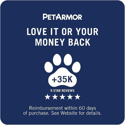 PETARMOR Home Household Spray for Fleas and Ticks, Flea Treatment for Home, Prevents Flea and Tick Re-Infestations for Cats and Dogs, Treats Carpet, Furniture, and More, 24 Ounce