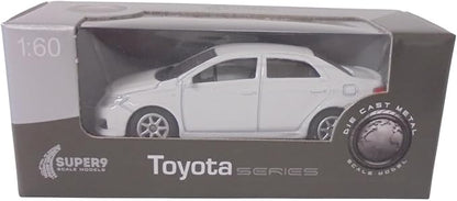 OPO 10 - Miniature car Compatible with Toyota Corolla, 1:64 Scale, 3 inches (7.5cm), Welly SUP32