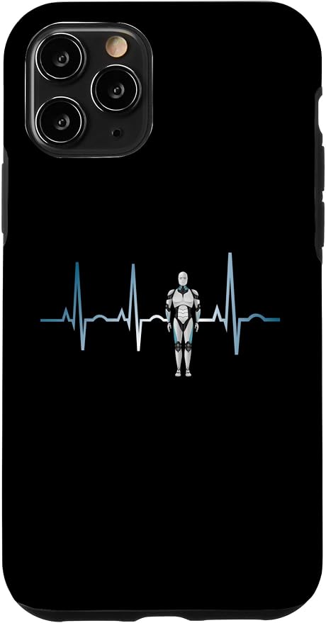 iPhone 11 Pro Ai Heartbeat Love Ai EKG Heart Funny Idea for Ai lover Case