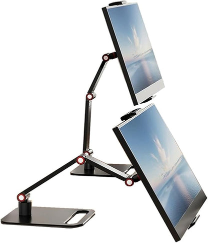 Portable Monitor Holder for 6-17.3 Inch Screen Desktop Expandable Monitor Stand 12.9 inch Tablet Stand