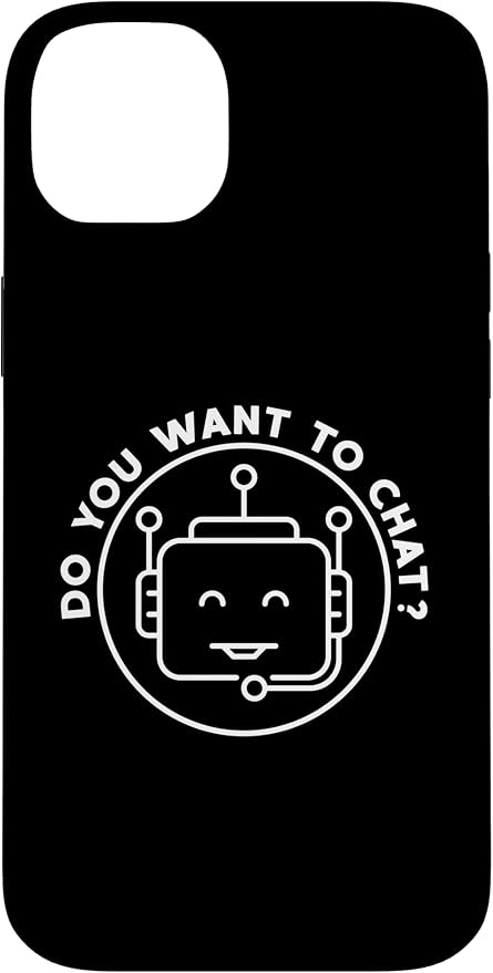 Chatbot - Do You Want To Chat? AI and ML Geek Case for iPhone 14 Plus