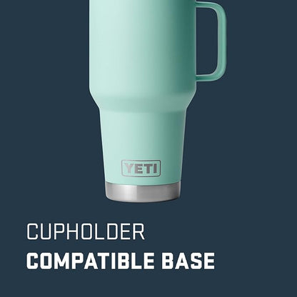 YETI Rambler 30 oz Travel Mug, Stainless Steel, Vacuum Insulated with Stronghold Lid