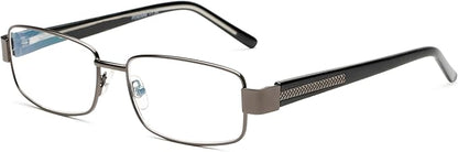 Foster Grant mens Wes Multifocus Reading Glasses Rectangular Reading Glasses