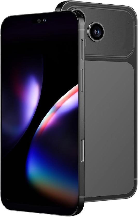 Unlocked 4G LTE Android Phone, 6.6-inch Screen, 3GB RAM + 16GB ROM/TF 256GB, Dual SIM, Dual Camera, Suitable for Beginners (97dark)