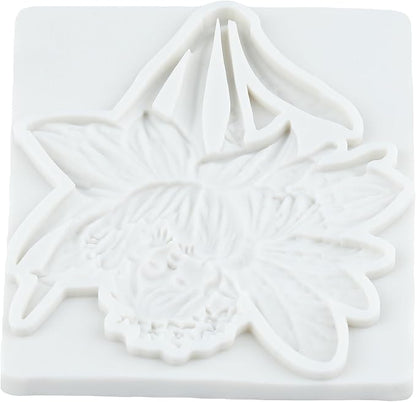 Flower Fairy Polymer Clay Mold Butterfly Fairy Flower Silicone Mold for Jewelry Making Epoxy Resin Casting Air Dry Polymer Clay Craft