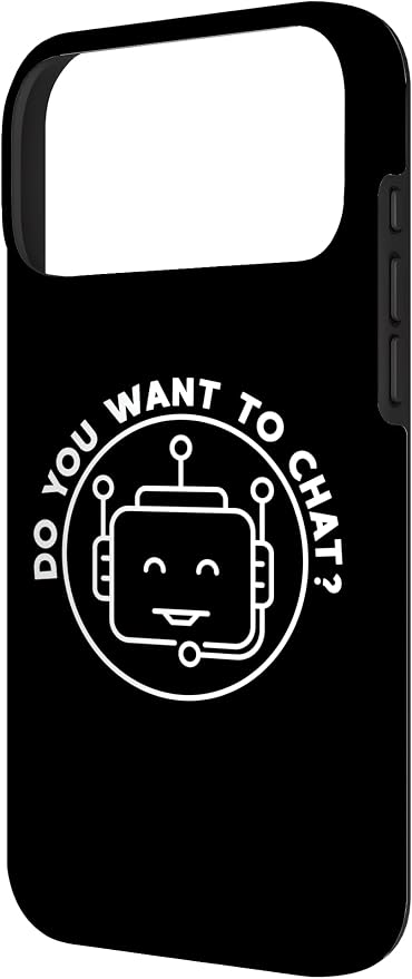 Chatbot - Do You Want to Chat? AI and ML Geek Case for iPhone 17 Pro Max