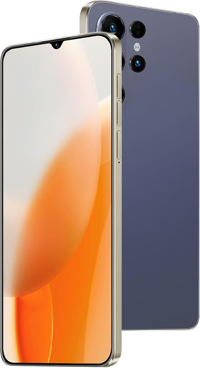 Unlock Phone, 4G Network Android Phone, 6.3-inch Screen, 2GB RAM+16GB ROM/TF 128GB, Dual SIM Cards, Dual Cameras, Suitable for Novice Users (deep Purple)