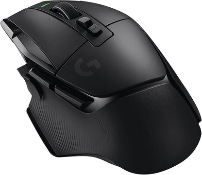 Logitech G502 X Lightspeed Wireless Gaming Mouse - Black | Optical Switches, 13 Buttons, <140 hrs Battery, USB-C, Infinite Scroll Toggle, Wireless Charging Capable, for PC/MacOS