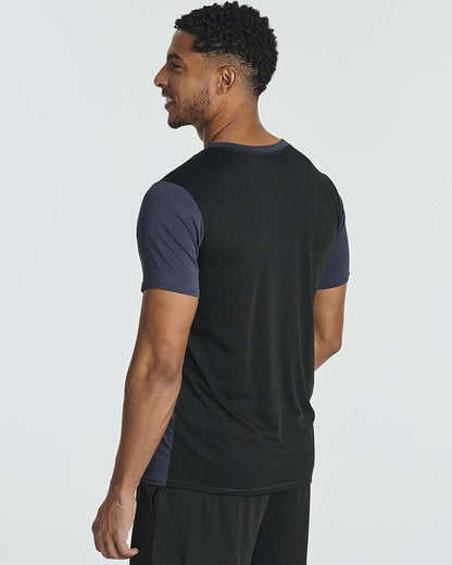 5 Pack Men's Dry Fit Short Sleeve T-Shirt Gym Workout Athletic Running Tee | Cooling, Moisture-Wicking, Crew Neck, Quick-Dry, Breathable, Active, Exercise, Fitness, Basketball, Cycling, Hiking, Tennis