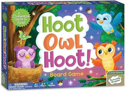 Peaceable Kingdom Hoot Owl Hoot - Cooperative Matching Game For Kids