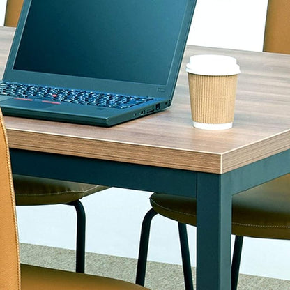 Writing Computer Desk Modern Simple Study Desk Industrial Style Laptop Table for Home Office Brown Notebook Desk (24x63 Inches)