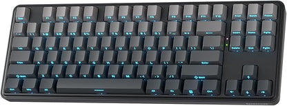 Redragon K707 PRO GB 80% Gasket RGB Gaming Keyboard, 3-Modes Wireless TKL Mechanical Keyboard w/Hot-Swap South-Facing LEDs Socket, PBT Gradient Keycaps & 5-Layer Noise Dampening, Custom Linear Switch