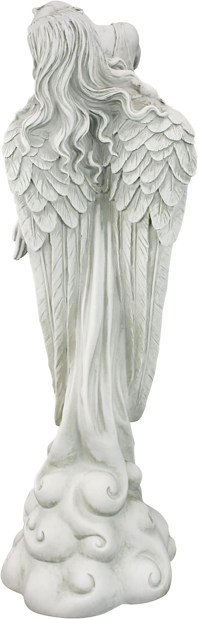 Design Toscano Ascending Angel Garden Statue, Medium, Antique Stone
