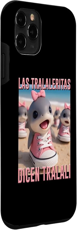 Trendy Internet Meme Tralaleritas Dicen Tralali AI Generated Case for iPhone 11 Pro