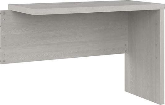 Bush Business Furniture Echo Desk Return/Bridge, Gray Sand
