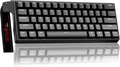 Aula WIN60 HE - 60% Mechanical Gaming Keyboard Wired, Magnetic Switch Hot Swappable, Adjustable Actuation Rapid Trigger Mode, 8000 Hz Polling Rate, RGB Small Keyboard 60 Percent Compact Design for PC