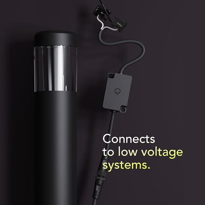 LIFX Smart Outdoor Path Lights - Wi-Fi RGBW - Matter Certified 12V- Round | Wifi 2.4GHz - Compatible with Alexa, Google, Apple Homekit, Needs 15V low-voltage transformer, for landscape pathway lighting