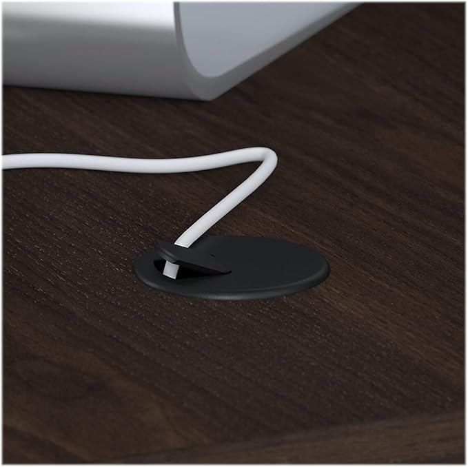 Bush Business Furniture Studio C Office Desk, Computer Table for Home or Professional Workspace, 72W x 30D, Black Walnut