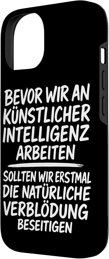 Fix Stupidity First – AI Can Wait Case for iPhone 14