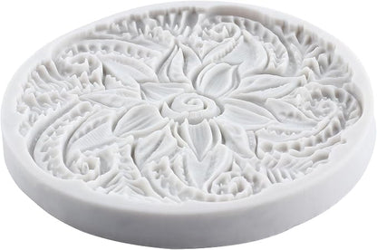 Baroque Silicone Molds Baroque Polymer Clay Mold for DIY Crafts Epoxy Resin Casting Air Dry Polymer Clay Plaster Jewelry Making