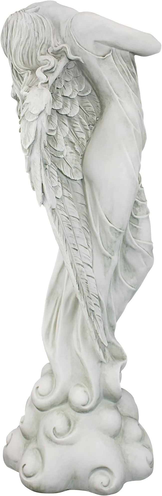 Design Toscano Ascending Angel Garden Statue, Medium, Antique Stone